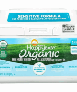Happybaby Organics Stage 1 Infant Formula with Iron, Milk-Based, 21 oz - Organic, Gluten-Free, Kosher, Non-GMO