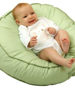 Leachco Podster Adjustable Sling-Style Infant Seat Lounger, Sage Pin Dot