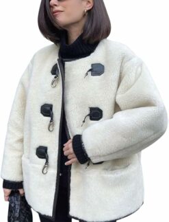 Fashion Sherpa Fleece Jacket WO13