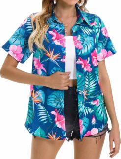 Hawaii Button Down Shirt WO34