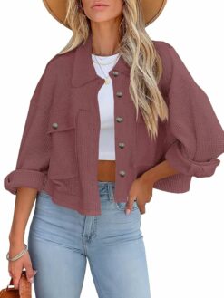 Lightweight Cropped Jacket WO45