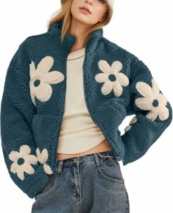 Winter Zipper Cropped Jacket WO21
