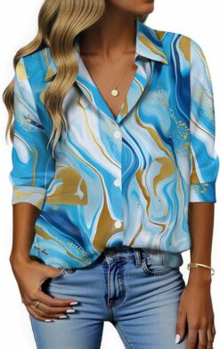 Women Long Sleeve Blouse WO26